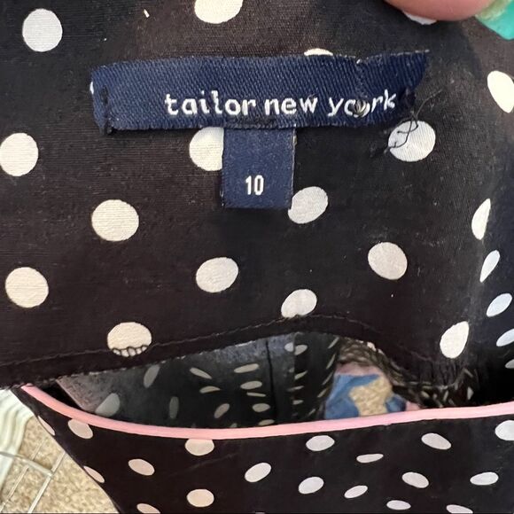 Tailor New York Polka Dot Top - Picture 8 of 9